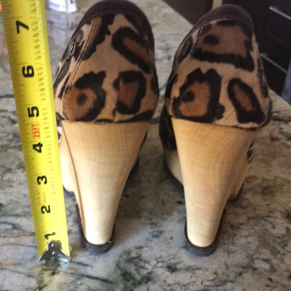 Sam Edelman Animal print cowhide platform moccasin - Picture 2 of 8
